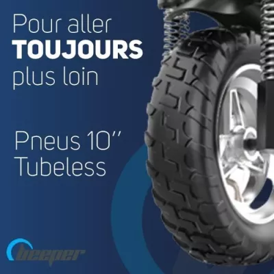 Trottinette électrique tout-terrain BEEPER Cross - 500W