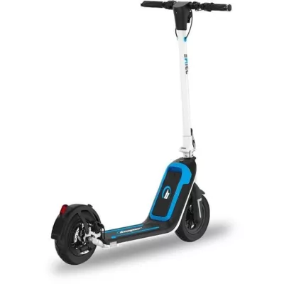 Zoom around town with the White Beeper Electric Scooter!