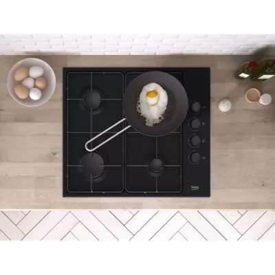 Powerful BEKO Gas Cooking Table - 4 Lights - 60 cm