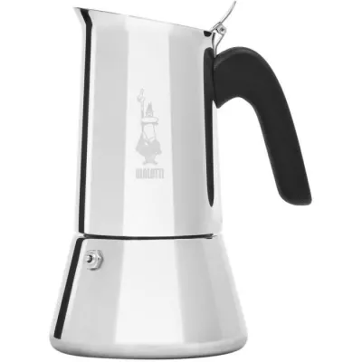 Italian Cafe: Bialetti New Venus 10-Cup Silver Brewer