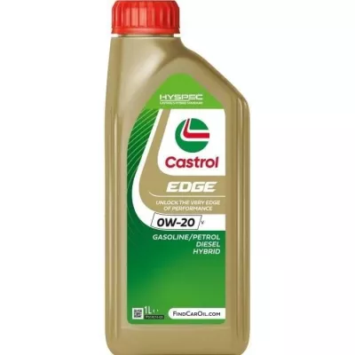 Huile moteur CASTROL EDGE 0W-20 V - 1L - Performances exceptionnelles