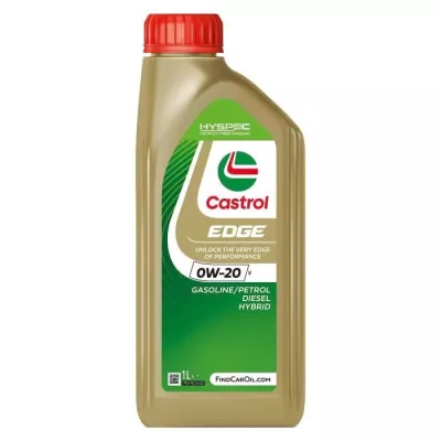 Huile moteur CASTROL EDGE 0W-20 V - 1L - Performances exceptionnelles