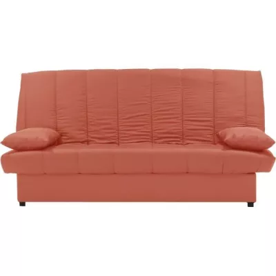 Banquette clic clac 3 places Terracotta - Style Contemporain - MILA