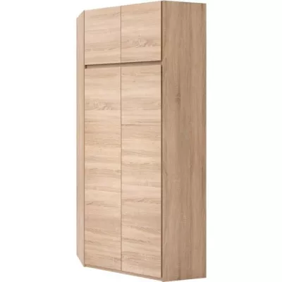 Armoire d'angle ACADEMICA chene sonoma - Compact et Moderne