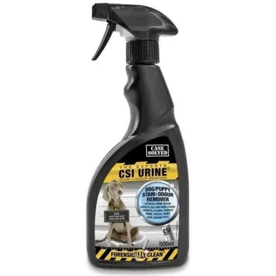 CSI URINE Spray 500ml - Pour chien et chiot - Élimine les odeurs