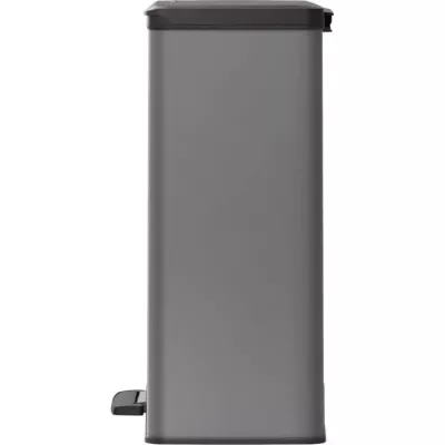 Poubelle Rectangle Grande Capacité Curver 65L Anthracite