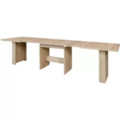 Stretch dining table from 6 to 12 people contemporary decorating style