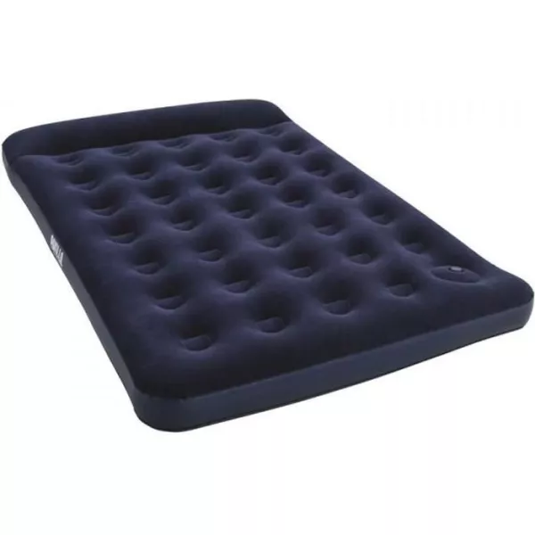 Matelas gonflable camping - BESTWAY - 67225 - 2 places - 1,91m x 1,37m x 22cm - Avec pompe a pied intégrée