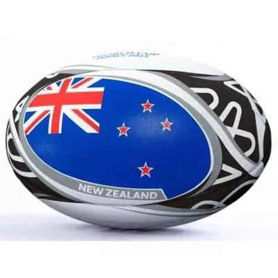 Ballon de rugby - Nouvelle Zélande - GILBERT - Replica RWC2023 - Tail