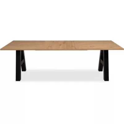 Table a manger GRANADA extensible - Style Industriel - 6/10 personnes