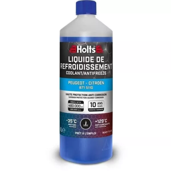 Liquide de Refroidissement - HOLTS - HAFR0001B - Dédié Peugeot-Citroën B71 5110 1L