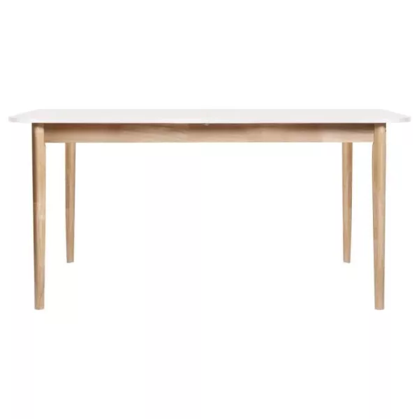 Table a manger extensible JULIA - 6 a 8 personnes - 160 / 200 cm - piétement en Bois massif