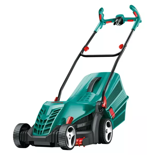 Bosch ARM 37 Pushed lawn mower Sector Black, Cyan, Red