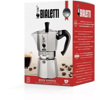 Italian or piston coffee maker Bialetti MOKA EXPRESS 6 TASSES