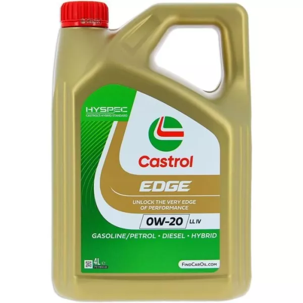 Huile moteur - CASTROL - EDGE 0W-20 LL IV - 4L