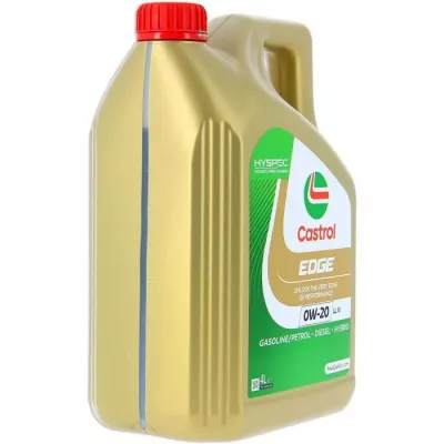 Huile moteur - CASTROL - EDGE 0W-20 LL IV - 4L