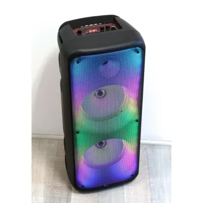 Enceinte Karaoké lumineuse - INOVALLEY - KA25-FIRE - Bluetooth V5.0 -