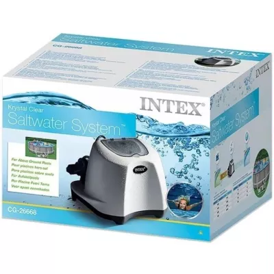 Écostérilisateur au sel INTEX Krystal Clear QS500 pour piscine jusqu