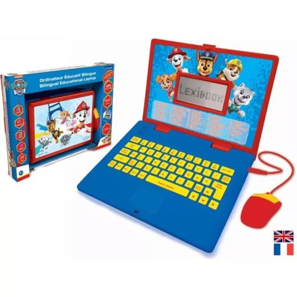 Ordinateur Educatif Bilingue Pat' Patrouille - LEXIBOOK - 124 activités