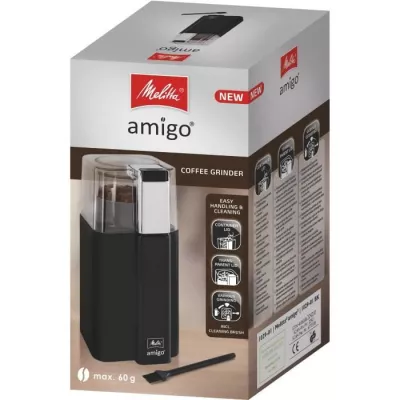 Coffee mill - MELITTA - AMIGO 1029-01 - 170 W - 8 to 10 cups - Noi