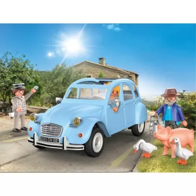 PLAYMOBIL - 70640 - Citroën 2CV - Classic Cars - Miniature vehicle