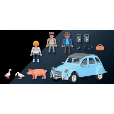 PLAYMOBIL - 70640 - Citroën 2CV - Classic Cars - Miniature vehicle