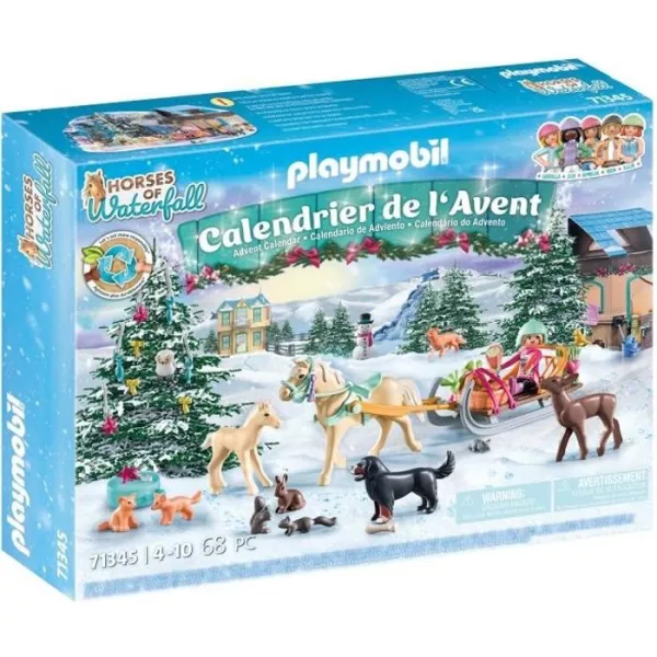 Advent PLAYMOBIL Calendar - Equestrian - Christmas Magic - 24 surprises