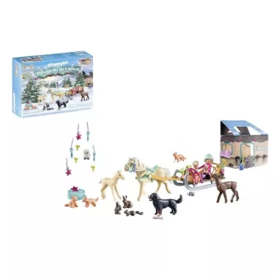 Calendar of Advent PLAYMOBIL - Equestrian - The magic of Christmas - 24 su