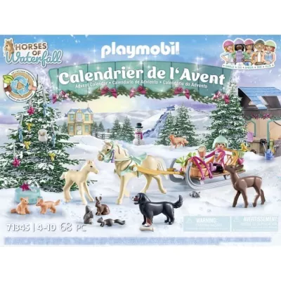 Calendar of Advent PLAYMOBIL - Equestrian - The magic of Christmas - 24 su