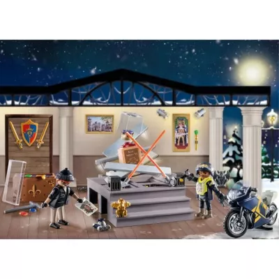 Advent PLAYMOBIL Calendar - Police - Christmas Magic - 24 Box