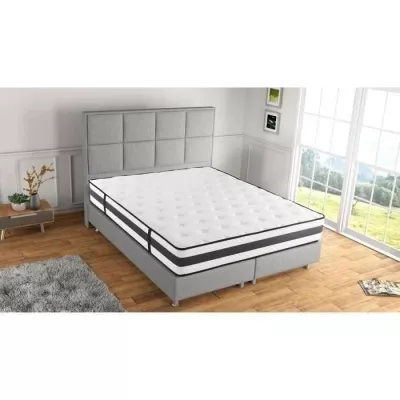 POCKET - Matelas - 160 x 200 cm - Epaisseur 24 cm - Ressorts ensachés