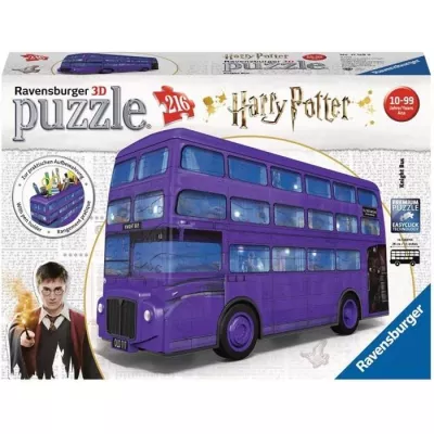 Puzzle 3D Magicobus Harry Potter - Ravensburger - Véhicule 216 pieces