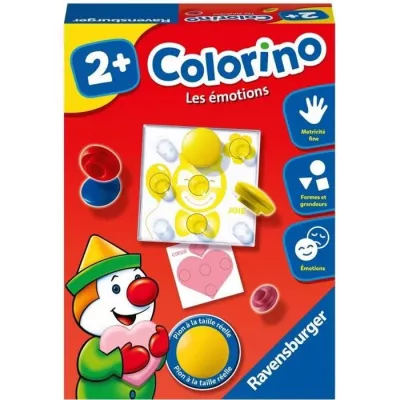 Colorino Les émotions - Jeu éducatif - Apprentissage des couleurs -