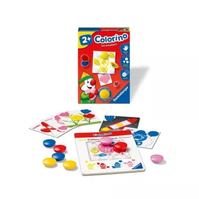 Colorino Les émotions - Jeu éducatif - Apprentissage des couleurs -