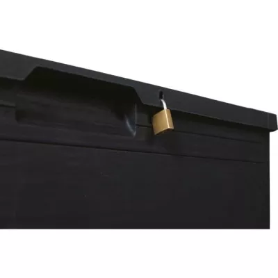 Toomax - Coffre de rangement en résine 160 litres gris Woody's 77,5 x