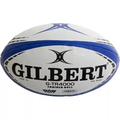 GILBERT Ballon de rugby taille 5 trainer, bleu marine