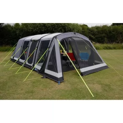 Inflatable campsite tent - KAMPA - Hayling 6 AIR - 6 places - Grey