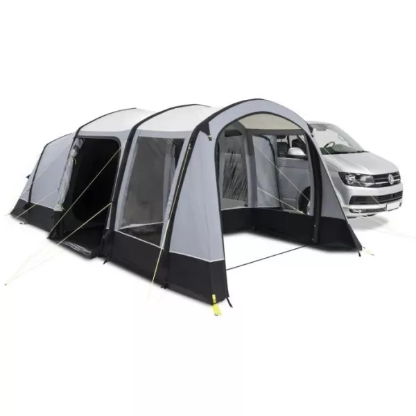 Independent awning for van - KAMPA - Touring Air TC HR - Polycotton fabric, large living space, mosquito net door, advanced go