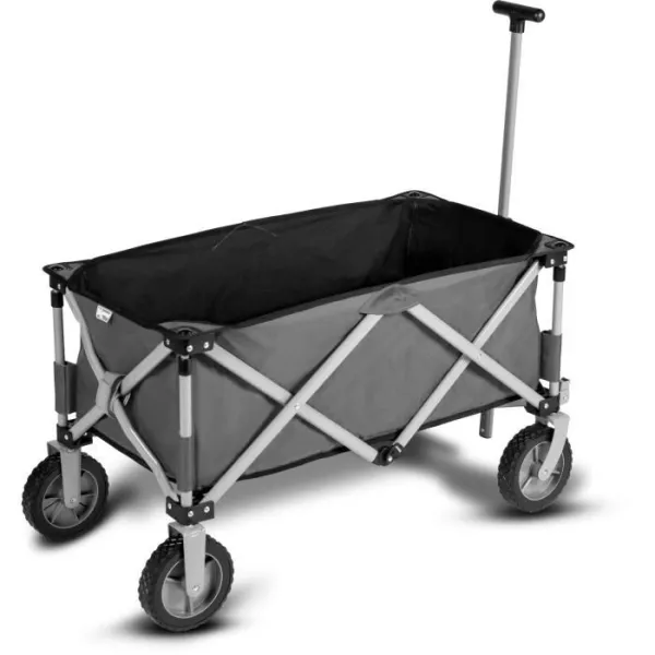 4 wheel trolley - KAMPA - Trucker Trolley - Foldable - Grey