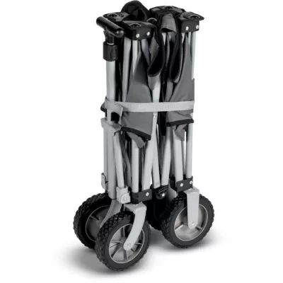 4 wheel trolley - KAMPA - Trucker Trolley - Foldable - Grey