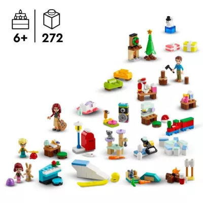 LEGO Friends 42637 Le Calendrier de l'Avent 2024 Cadeaux avant Noël I