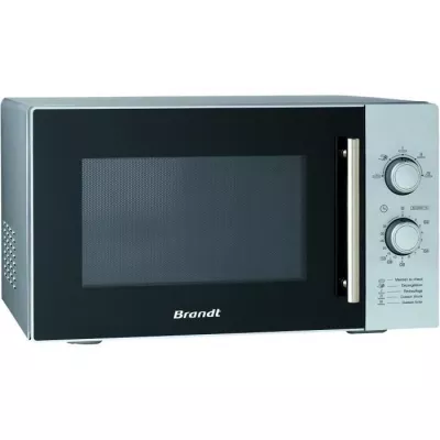 Micro-ondes monofonction pose libre BRANDT SM 2602S silver - 26 L - 90