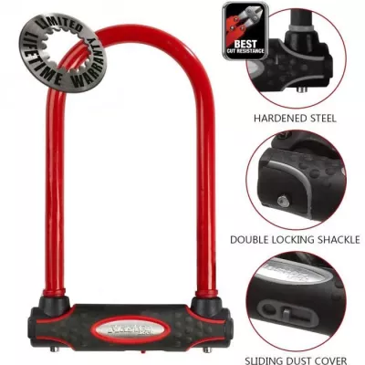 MASTER LOCK Anti-theft U-bike [A Clé] [Support de Vélo Universel] [Ant