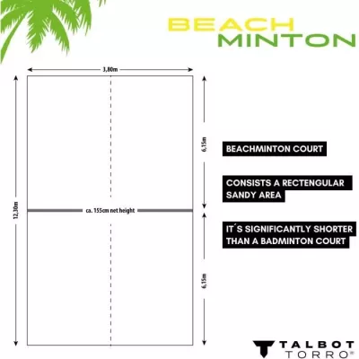 Set de beachminton - SCHILDKRÖT