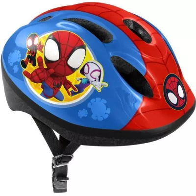 Casque de vélo STAMP - modele Spidey pour enfant garçon - tour de te