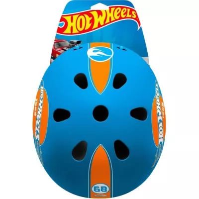 Casque Skate STAMP - Hot Wheels - Taille 53/57cm - Confortable et Ajus