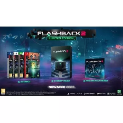 Unleash Time Travel Adventure with FlashBack 2 PS5 Game