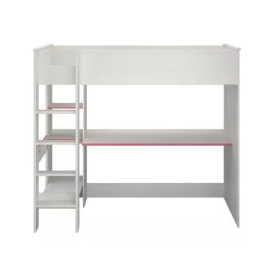 PARISOT JIM Lit mezzanine enfant contemporain décor pin memphis et ch