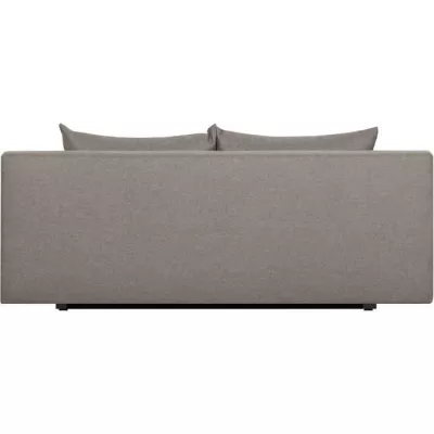 TEIJO Banquette convertible 3 places avec coffre de rangement - Tissu