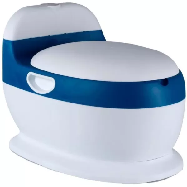 Mini toilette - THERMOBABY - Bleu - Confortable avec bruit de chasse d'eau